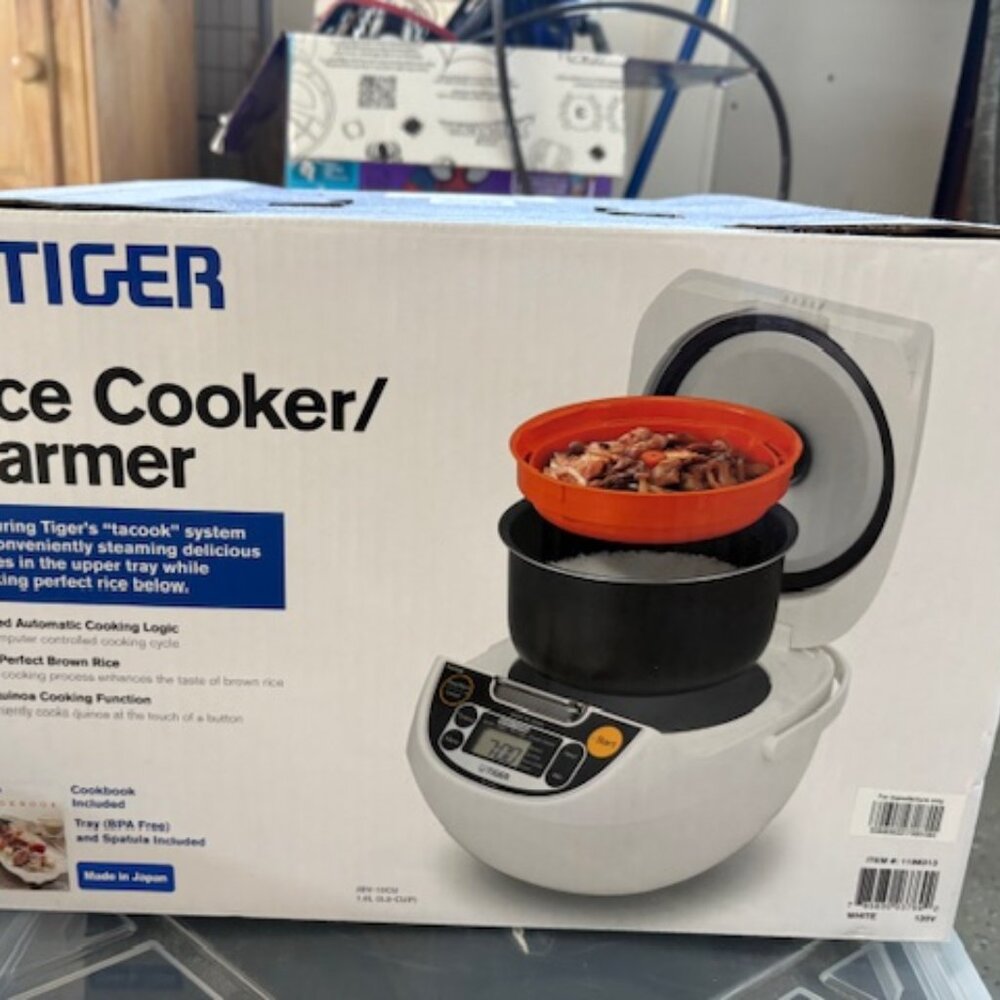 Tiger Rice Cooker (1L-5.5cups)